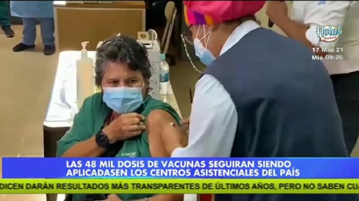 Sigue proceso de vacunación en Honduras