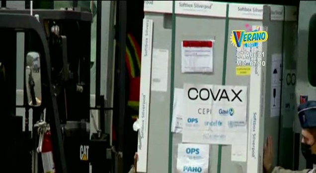 En las próximas horas COVAX notificará cuando llegará el segundo lote de vacunas