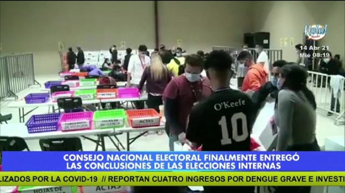 Así amanece Honduras: CNE entregó conclusiones de las elecciones internas