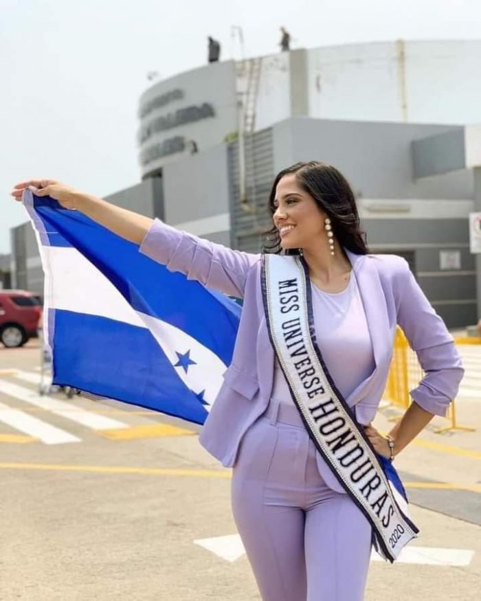 Miss Honduras lució traje típico en pasarela de Miss Universo 2021 VTV
