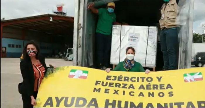 Llegan 150 mil vacunas de AstraZeneca donadas por México