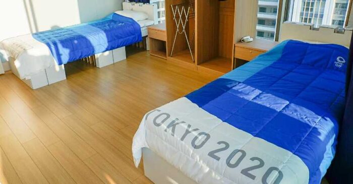 Las camas “antisexo” de los Juegos Olímpicos de Tokio 2020 no funcionan