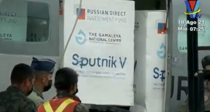 Segundo lote con 20 mil vacunas Sputnik V llega este próximo domingo al país