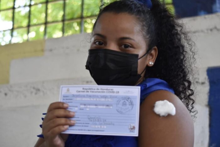 Vacunados en Honduras