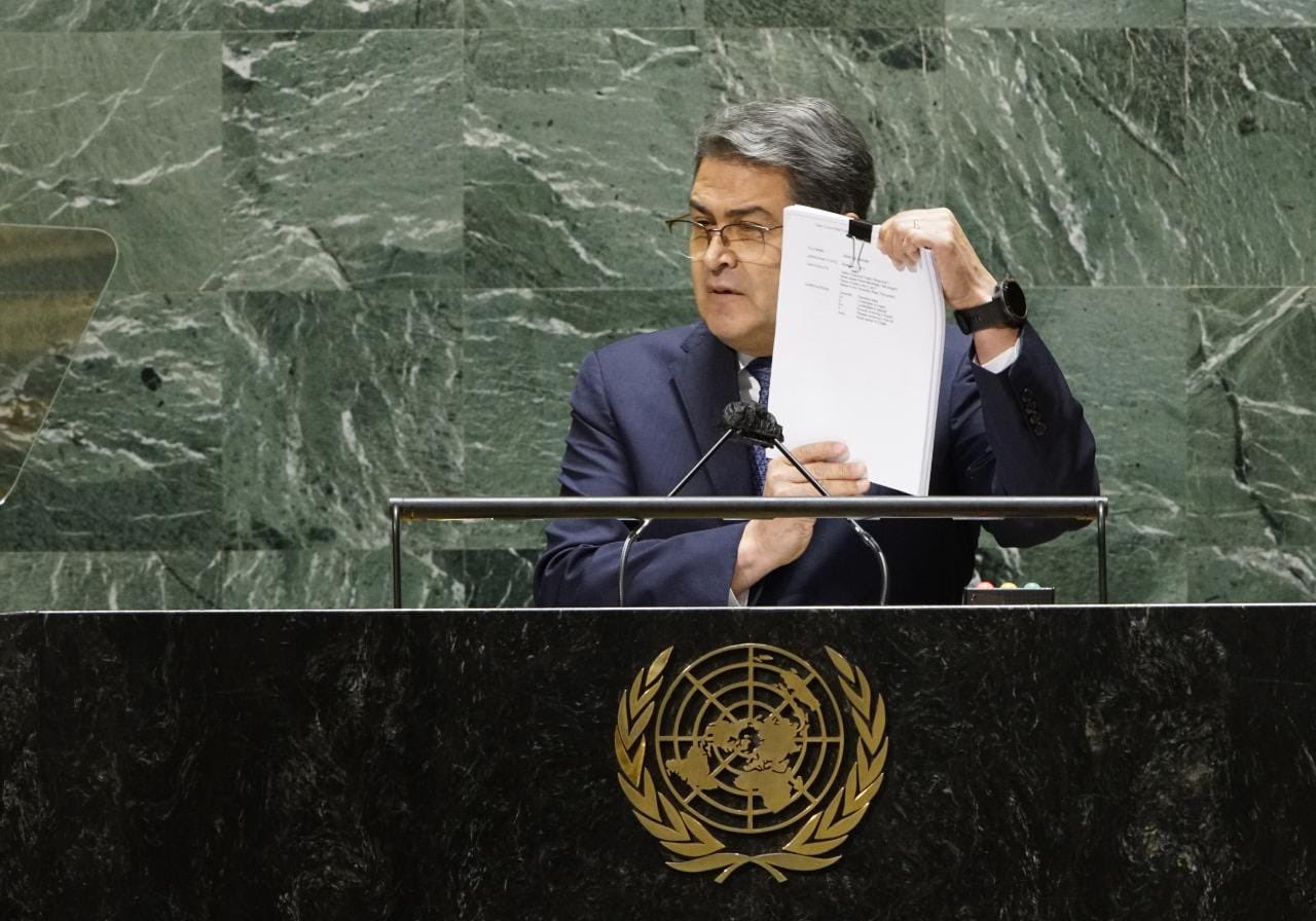 Juan Orlando Hernández discurso ONU