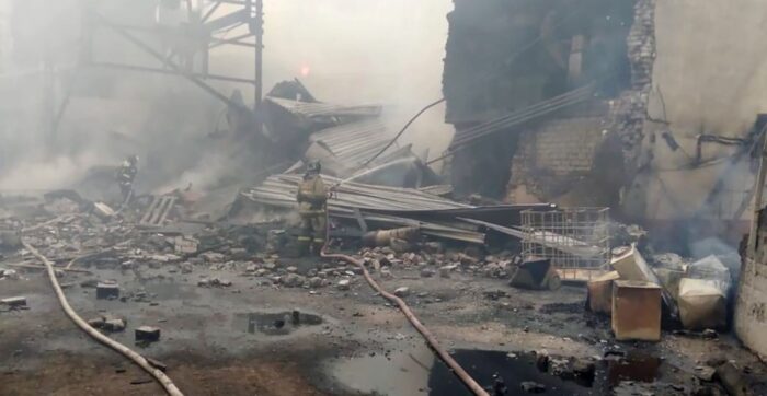 Explosión en una planta de pólvora deja 16 muertos en Rusia
