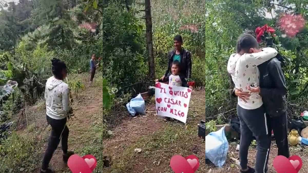 La romántica y humilde propuesta de matrimonio de un joven campesino se hace viral