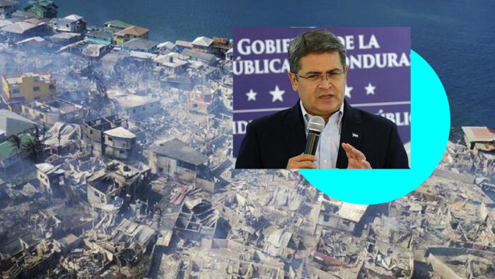 Presidente Hernandez: "Vamos a reconstruir una Guanaja sostenible con el medio ambiente que será ejemplo mundial"