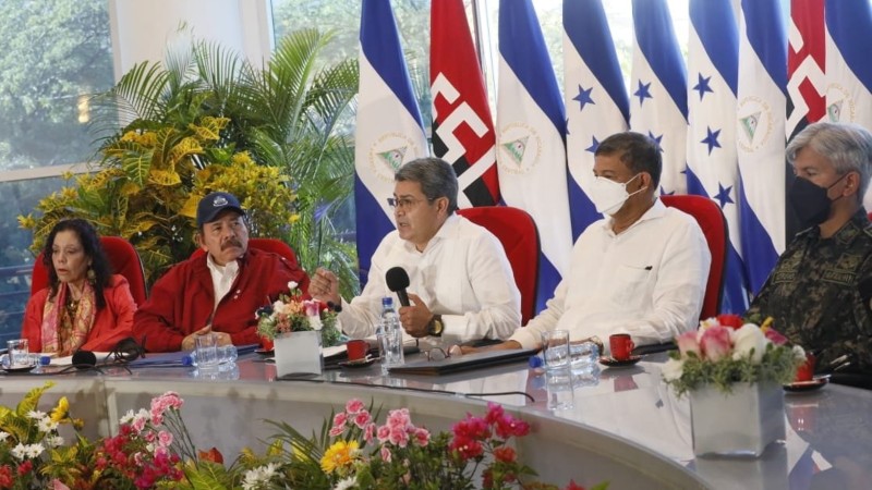 Nicaragua y Honduras firman histórico tratado de de límites fronterizos