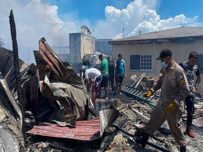 Tragedia: Devastadoras imágenes de Guanaja tras pavoroso incendio que consumió media isla