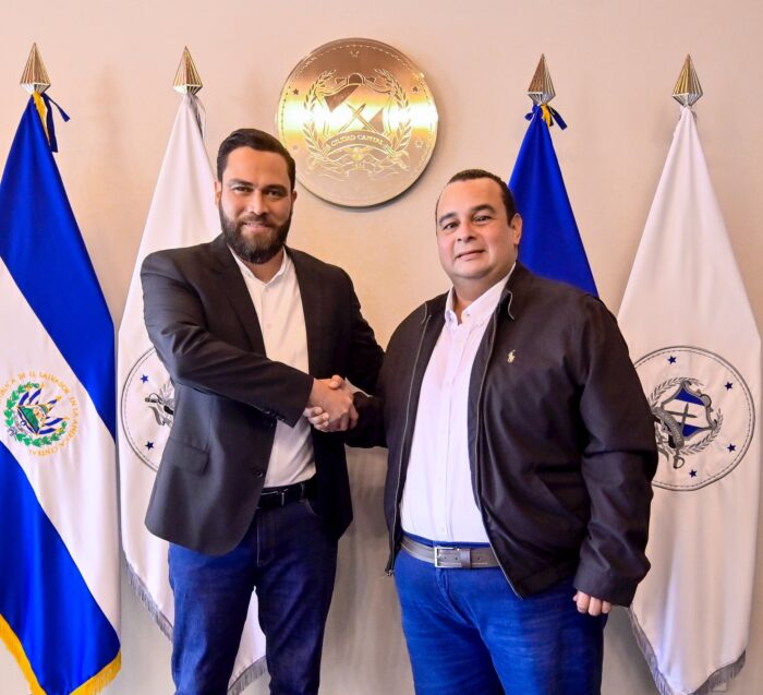 Jorge Aldana se reunió con alcalde de San Salvador