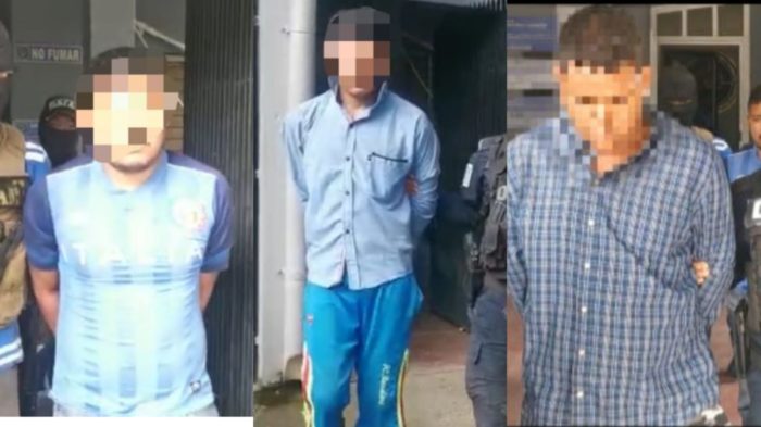 Capturan a cuatro supuestos responsables del asesinato del Clase II Postumo de Policia Daner Rivas en Yoro