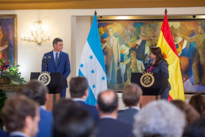 Presidente Sánchez garantiza que Honduras seguirá contando con la cooperación española