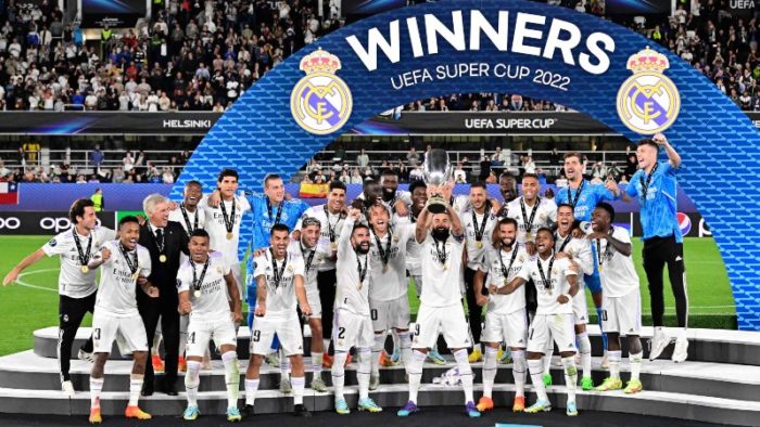 Real Madrid ganó la Supercopa de la UEFA