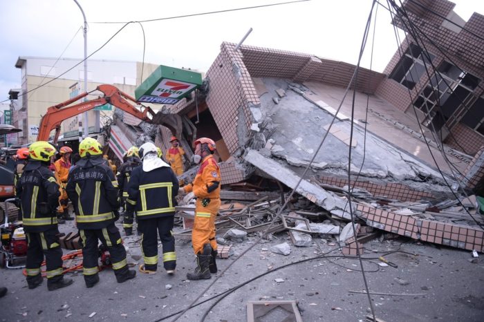 Casi 50 réplicas sacudieron a Taiwán tras terremoto de 6,5 grados de magnitud