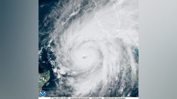 El huracán Ian sale al Golfo de México tras cruzar el occidente de Cuba