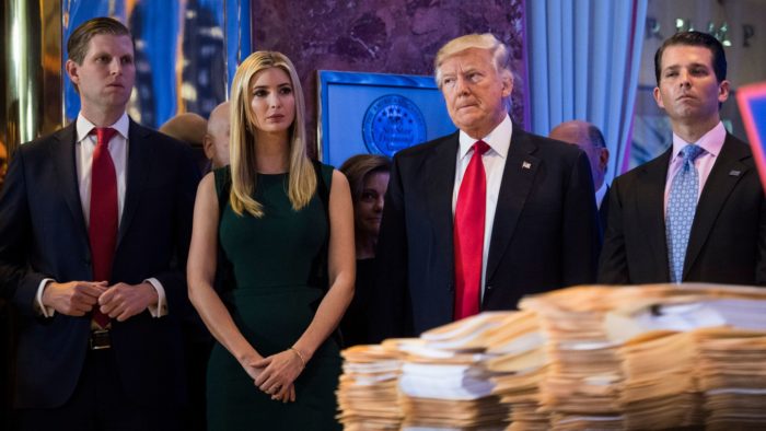 La Fiscalía de Nueva York demanda a Trump, a sus hijos y a empresa por fraude
