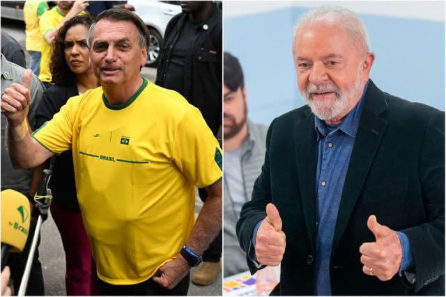 Bolsonaro obtiene el 46,31 % y Lula 44,8 % con el 52,21 % escrutado en Brasil