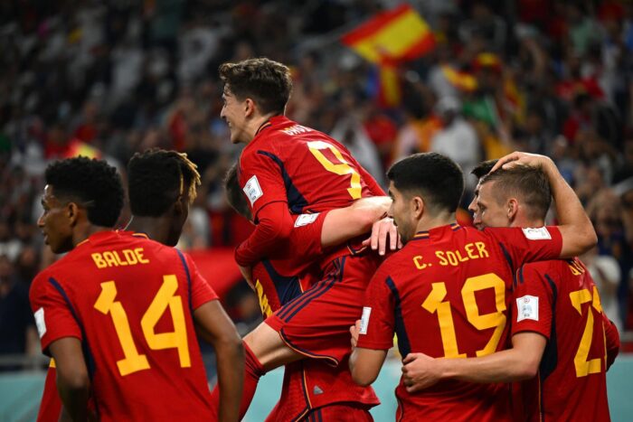España golea 7 a 0 a Costa Rica en Qatar 2022
