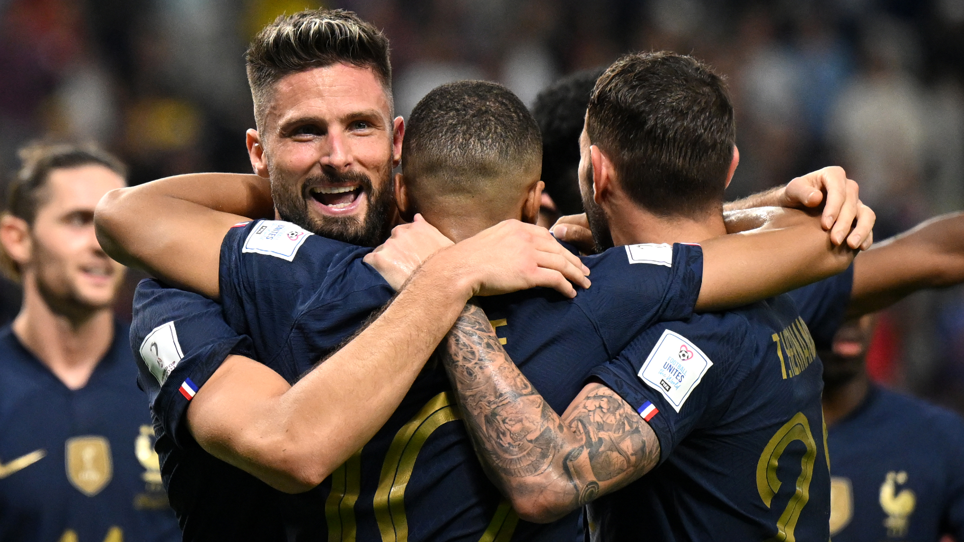La formación de Francia para la final de la Copa Mundial