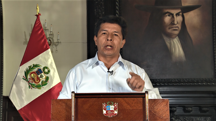 El Congreso de Perú destituye al presidente Pedro Castillo