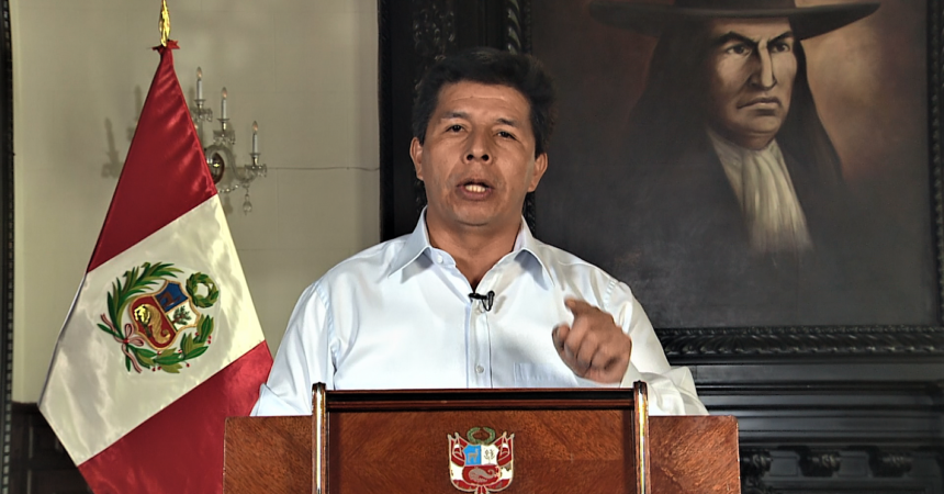 El Congreso de Perú destituye al presidente Pedro Castillo