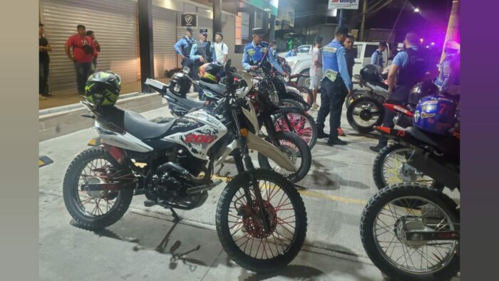 Decomisan 19 motocicletas por realizar competencias clandestinas en La Ceiba
