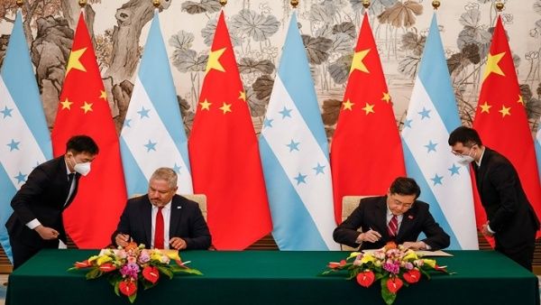 Honduras y China inician negociaciones para un Tratado de Libre Comercio
