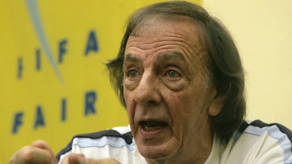 Cesar Luis Menotti Director de Selecciones Nacionales Argentina 01252019 (Adalberto Roque/Getty Images)